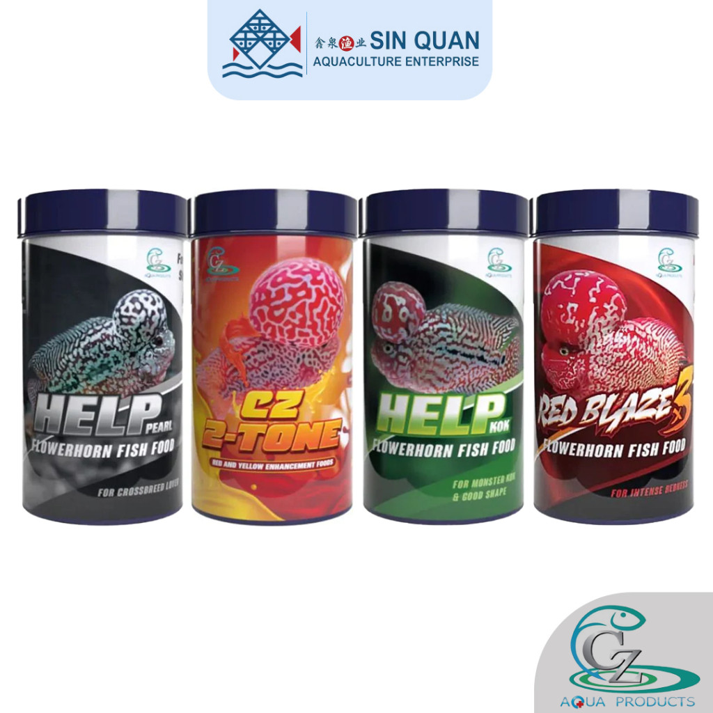 อาหารปลาบุรดอกไม้ CZ พรีเมี่ยม 100G