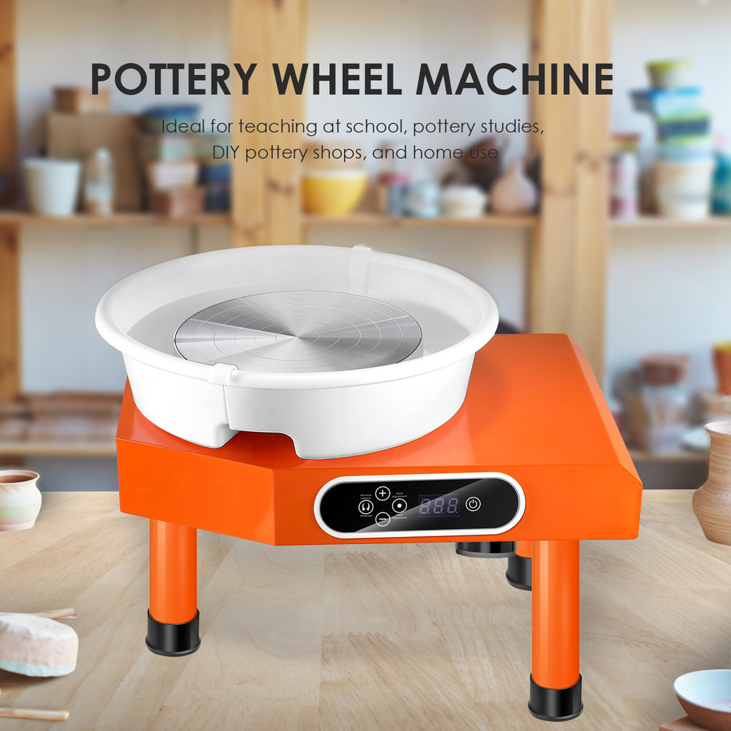 ถูกที่สุด Pottery Wheel Machine, 25CM Pottery Forming Machine Household Table Top Pottery Wheel