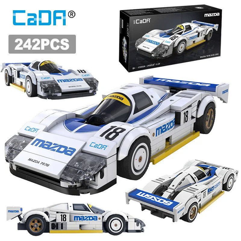 Cada 1:24 Technical Drift Racing Car C42 Sports Car Model Building Blocks City Endurance Sports-Car 