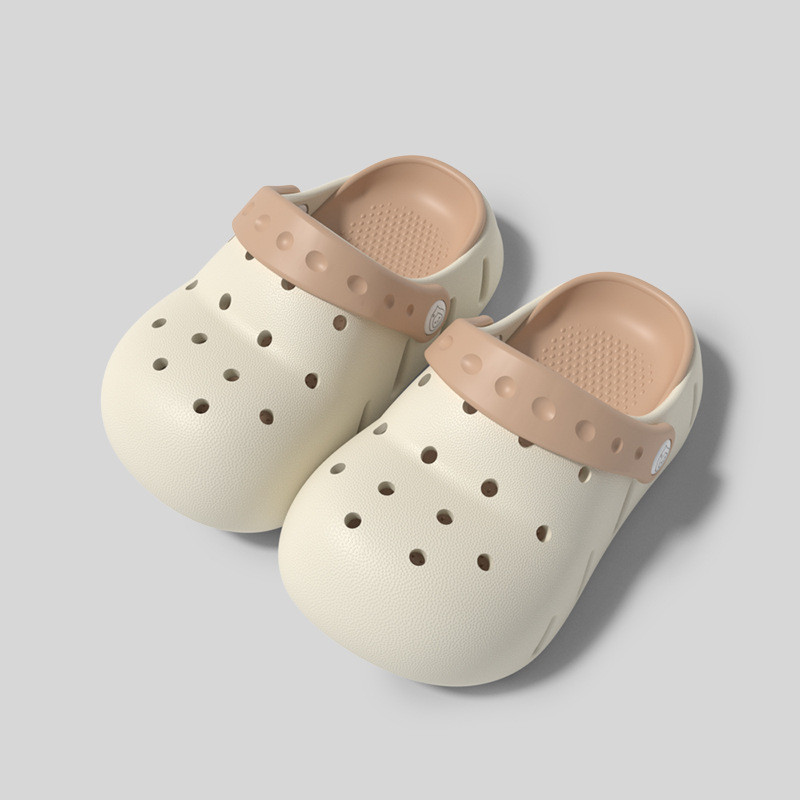 Ayuer Pea Design Children รองเท้าแตะชายหาดรัดส้นสีลูกกวาด