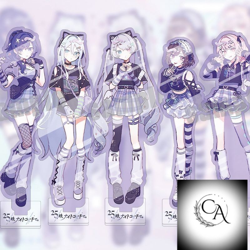 Pjsk 25 สินค้า Asauna Mafuyu อะคริลิค Yoisaki Kanade รูปจอแสดงผลตารางคอลเลกชันตกแต่งห้อง