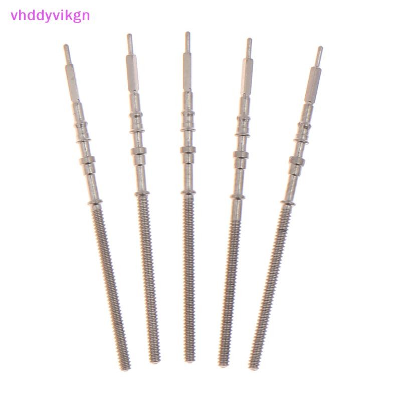 Vhdd 5 ชิ้นสแตนเลสสตีลนาฬิกา Stem Crown Kit สําหรับ NH35 NH36 การเคลื่อนไหวอัตโนมัตินาฬิกาผู้ชาย Stem อะไหล่ TH