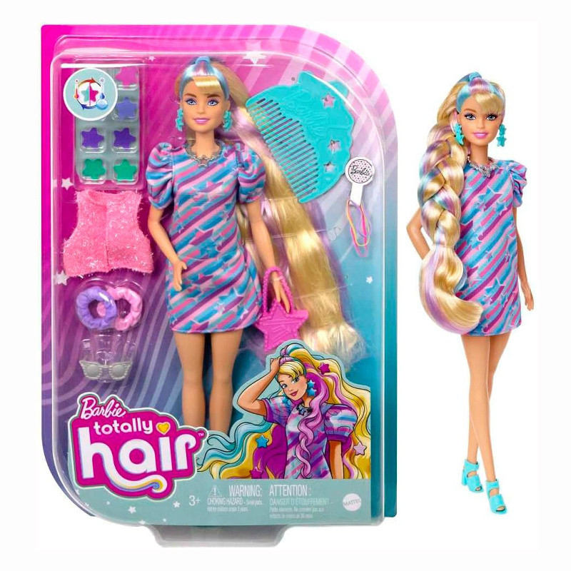 Barbie Totally Hair HCM88 ตุ๊กตาของเล่นเด็กผู้หญิง RM148