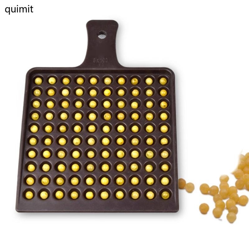 Quim ถาดวางลูกปัดสําหรับงานฝีมือเครื่องประดับลูกปัดนับถาดเครื่องมือพร้อมที่จับ