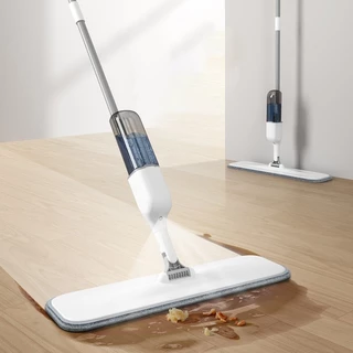 Greenforst Spray Mop ไม้ถูพื้นแบบสเปรย์ ไม้ถูพื้นหัวฉีดน้ำแบบมีสเปรย์ในตัว หมุนได้ สะดวกสบาย รุ่น 5281