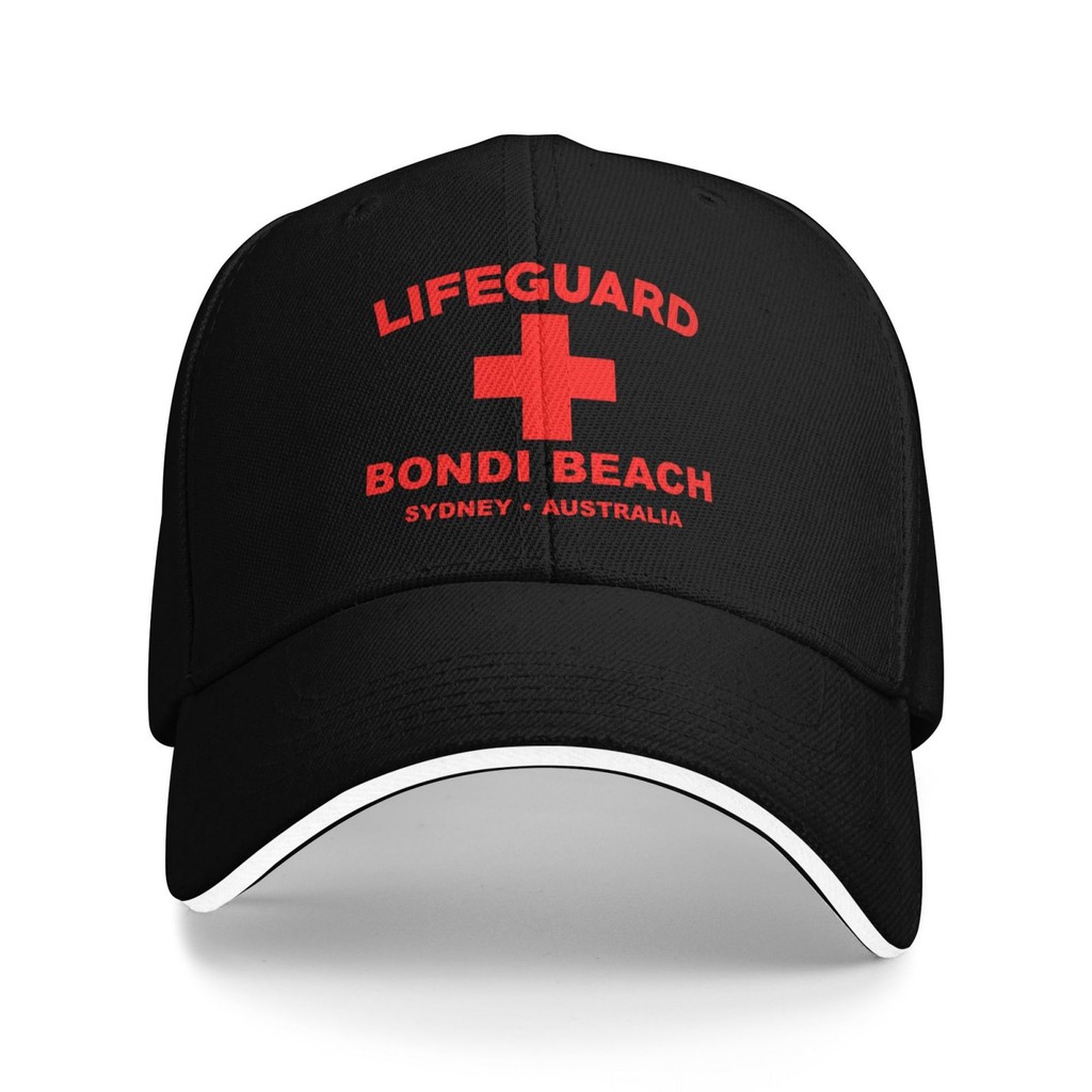 Lifeguard Bondi Beach Fancy Dress Coussin Fashion Hipster Baseball Cap
