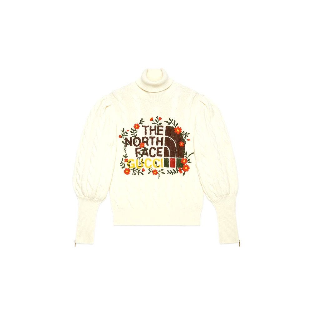 Gucci x The North Face Sweater Off White Unused