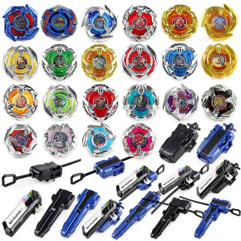 Beyblade BX UX SB ยี่ห้อ Spinning Tops พร้อม Launcher ชุดของขวัญของเล่นเด็ก ตัวเดี่ยว