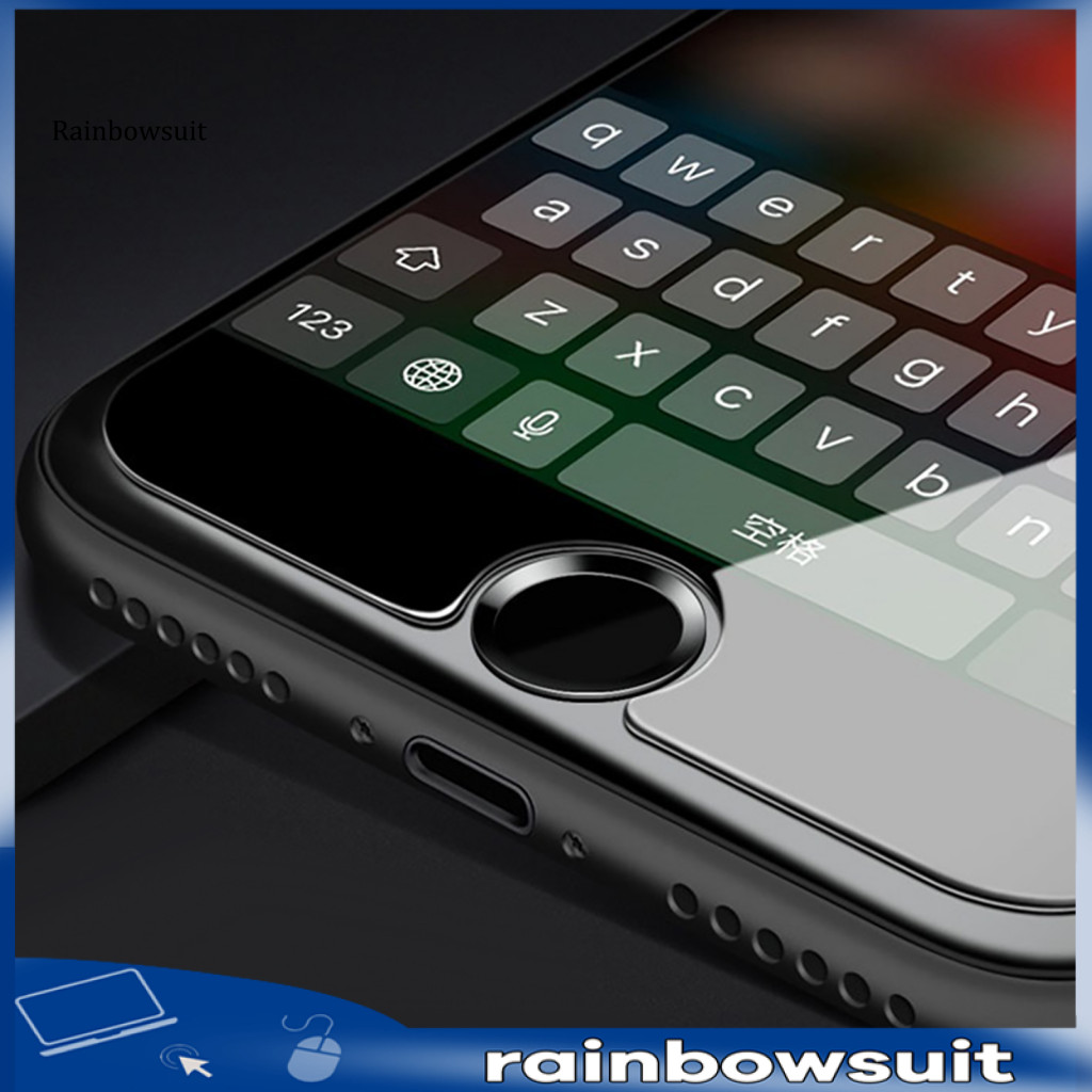 [RB] สติ๊กเกอร์ปุ่มป้องกันแฟชั่นสีสันสดใส Touch ID สติ๊กเกอร์ปุ่มโฮมสําหรับ iPhone 7/6S/6