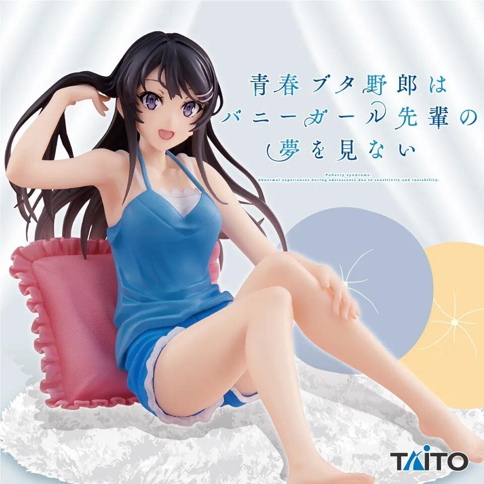 Taito Coreful อะนิเมะ Aobuta Sakurajima Mai Roomwear Ver Mai Senpai PVC Action Figure Collection ของ