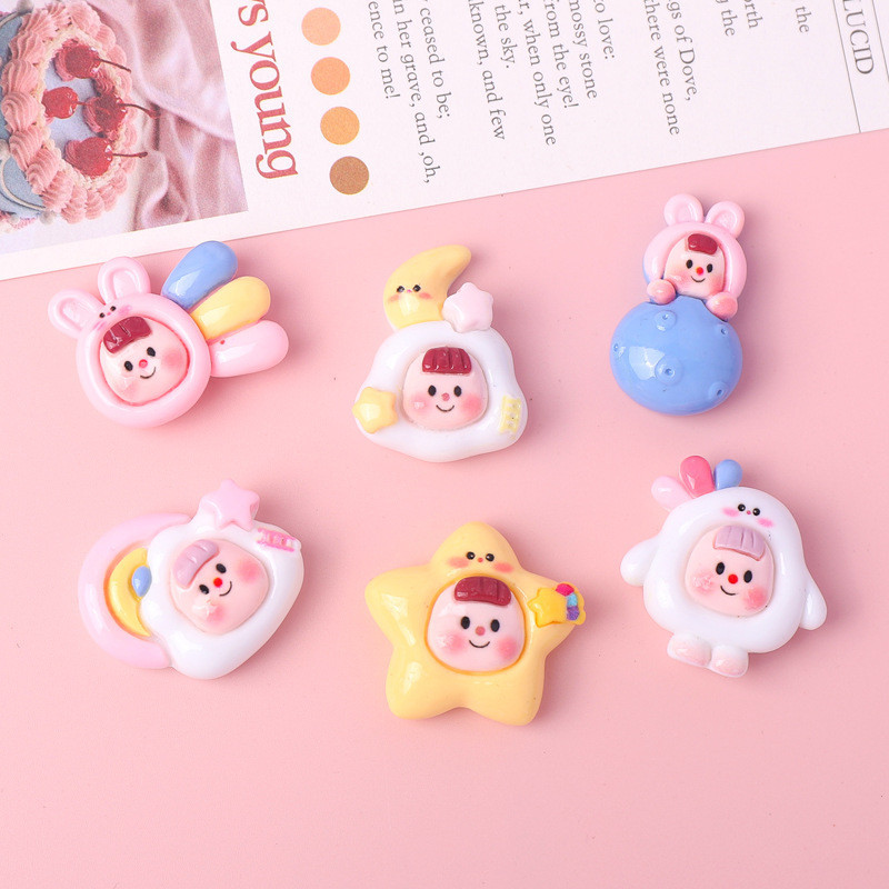 [3 @] เครื่องประดับเรซิ่น ลายการ์ตูนดาวเคราะห์ ดาวเคราะห์แวววาว แฮนด์เมด diy สําหรับทําเครื่องประดับ กิ๊บติดผม เคสโทรศัพท์ ถ้วยน้ํา รองเท้า