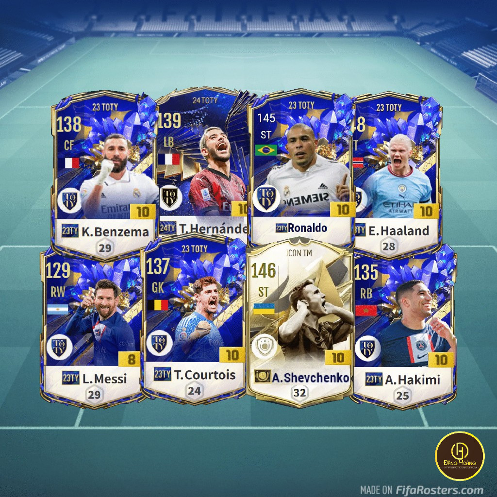 พวงกุญแจผู้เล่น - การ์ดแสดงผล FC Online (FO4)-DH