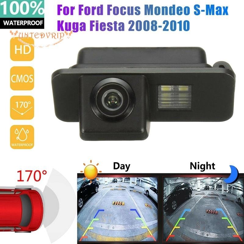 『untedvrip』กล้องมองหลัง มองเห็นกลางคืน สําหรับ Ford Focus Mk2 Mondeo S-Max Kuga Fiesta 2008-2010
