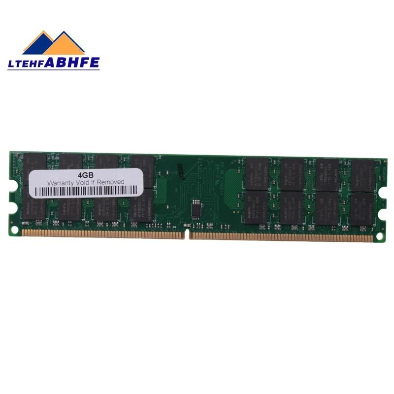 『ltehfabhfe』แรมหน่วยความจําคอมพิวเตอร์ 4gb 4G Ddr2 800Mhz Pc2-6400 Pc Dimm 240-Pin สําหรับ Amd Dedicated Desktop Memory