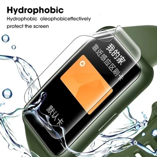 ฟิล์มไฮโดรเจลสําหรับ For Huawei band 11 / 11 Pro / 10 / 9 / 8 / 7 / 6 / 6 Pro ฟิล์มกันรอยแบบเต็มหน้าจอโค้งนุ่มสําหรับ Honor Band 9 7 6 ฟิล์มป้องกัน