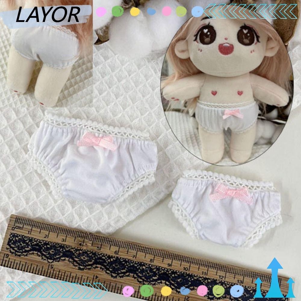Lay กางเกงชั้นใน ผ้าฝ้าย คุณภาพสูง สําหรับตุ๊กตา 1/11 ob11 1/12bjd