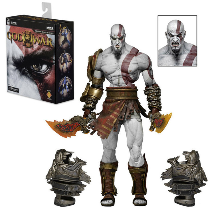 NECA God of War3 Ultimate Kratos Kratos Kuiye Boxed Deluxe Edition Manual Model