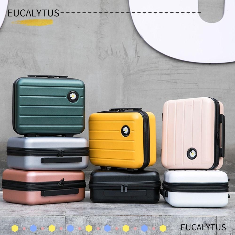 Eutus กระเป๋าเดินทาง มีซิป ขนาดเล็ก 14 นิ้ว แบบพกพา สําหรับผู้หญิง