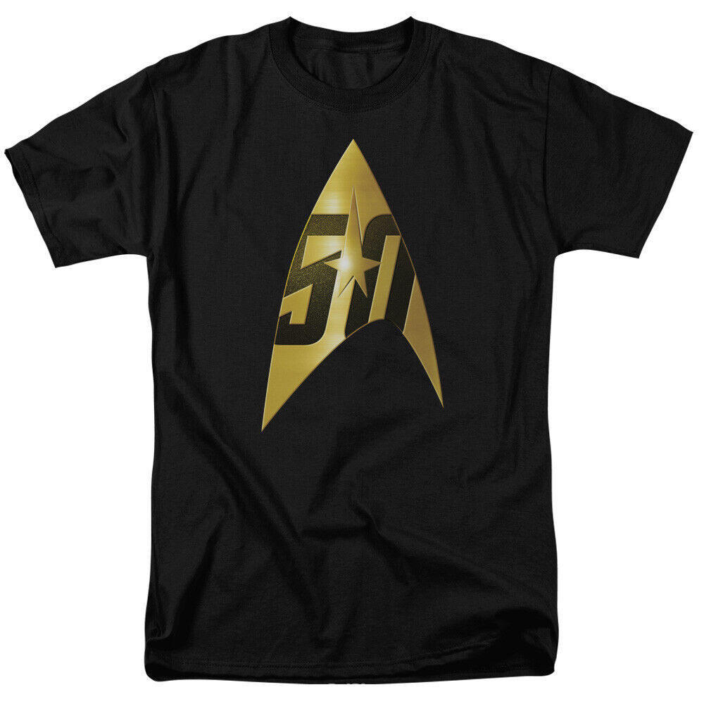 Star Trek 50Th Anniversary Delta Tshirt หรือเสื ้ อกล ้ ามแขนกุดถึง 6X