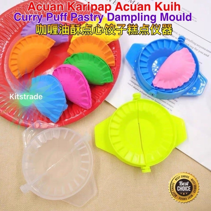 Acuan Karipap Acuan Kuih Curry Puff Pastry Dampling Milk Milk Oil Red Red Powder Powder Powder Powde