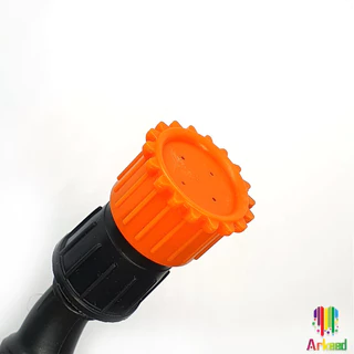 Arkeed 1 ชิ้น หัวพ่นยา หัวงอสีส้ม เกลียวทองเหลือง เครื่องมือทำสวน Spray Nozzle