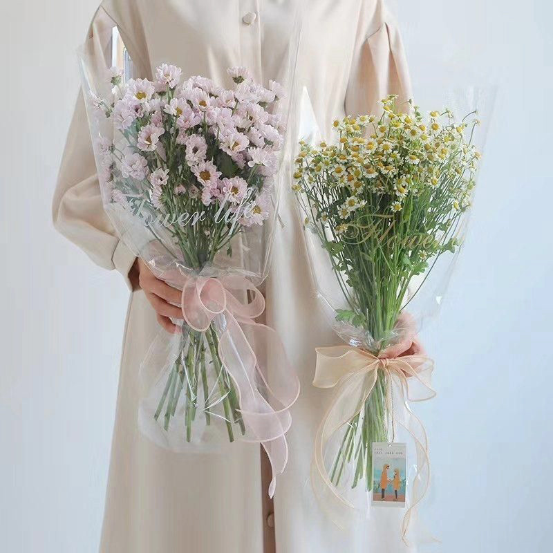 Ins Crowtail ริบบิ้นดอกไม้เค้กบรรจุภัณฑ์เชือกการจัดดอกไม้ DIY วัสดุ - รูปที่ 6