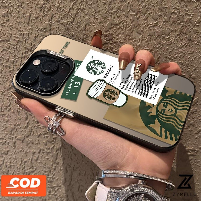 ใช ้ งานร ่ วมกับ IPhone 15 Pro Max IPhone 11 IPhone 14 Pro Max IPhone 13 Pro Max IPhone 12 Pro Max Advanced Luxury Integrated Starbucks กันกระแทกเคสโทรศัพท ์