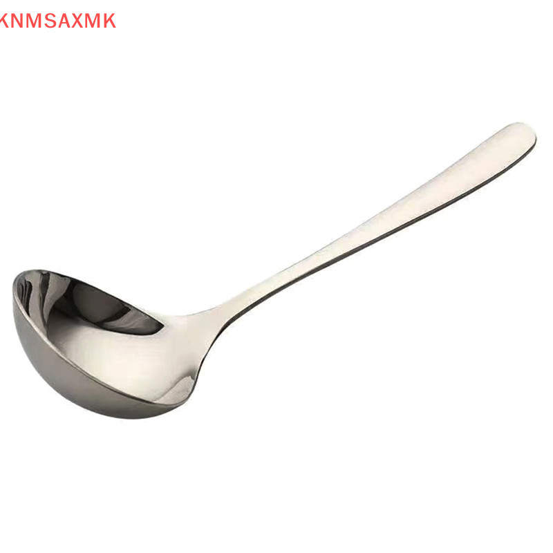Zhechuibbb.th ช ้ อนสแตนเลส Thicken ยาวช ้ อนซุปสําหรับหม ้ อร ้ อน Scoops บ ้ านครัวบนโต ๊ ะอาหารอุปกรณ ์ ทําอาหารวัสดุใหม ่