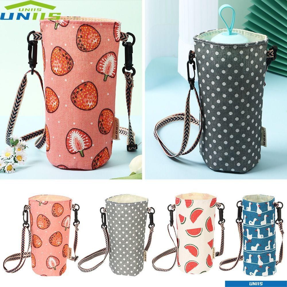 Unis Cup Sleeve Accessories Travel Outdoor Tote Bag Cup Pouch Carrier Water Bottle Bag