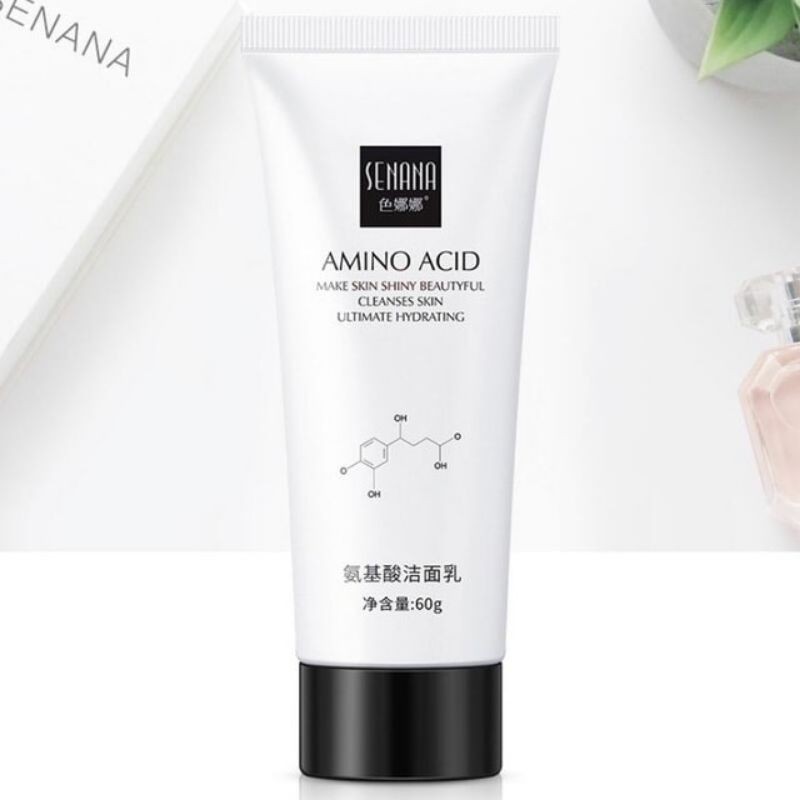 ซื้อ 1 ฟรี 1 !!! โฟมล้างหน้าSENANA Nicotinamide Amino Acid Face Cleanser Facial