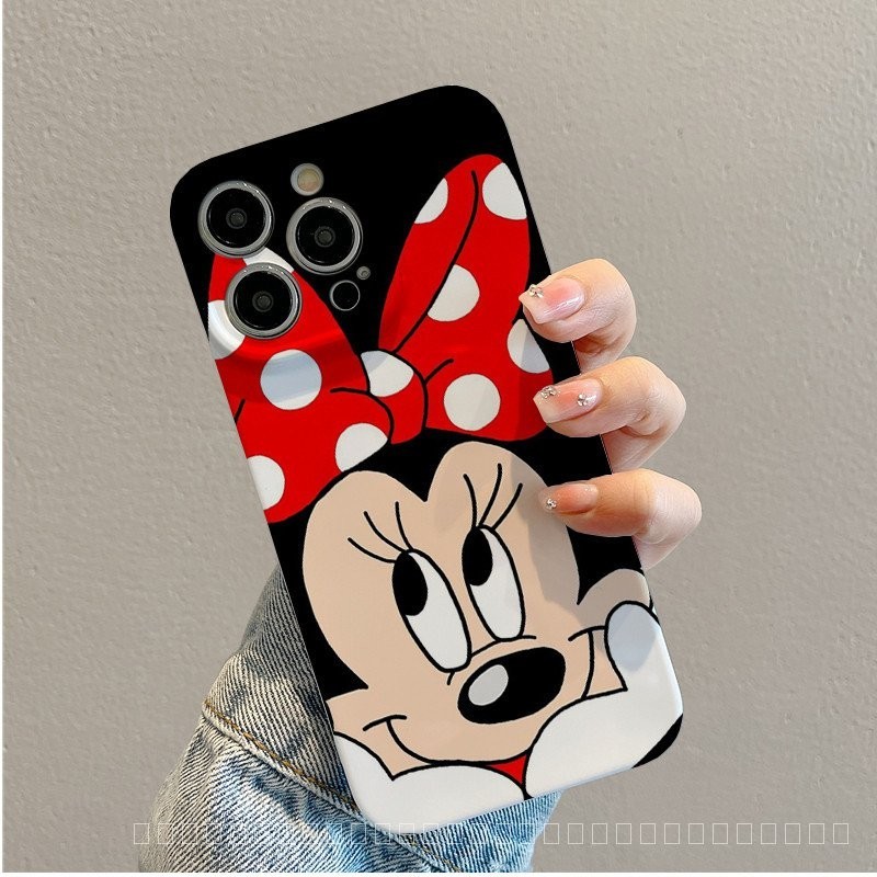 น่ารักการ์ตูนmickey mouse hard Caseเต็มรูปแบบAnti drop hard Caseเคสโทรศัพท์เหมาะสําหรับiPhone 15 14 13 12 11 pro Max se X XR XS Max 7 8 6s Plus &**-