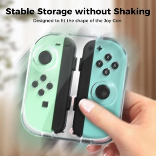 Joy-Con Storage Case ปิดแม่เหล็กสําหรับ Nintendo Switch 2/ 1/ OLED Joy-Con แบบพกพาป้องกันฝุ่นกระเป๋าเดินทางป้องกัน