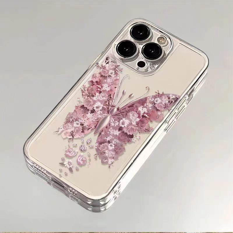 สําหรับ Huawei Honor 20 Nova 7I 3i 6 SENova 7 SE 5T Clear Transparent Buttefly Case Cover