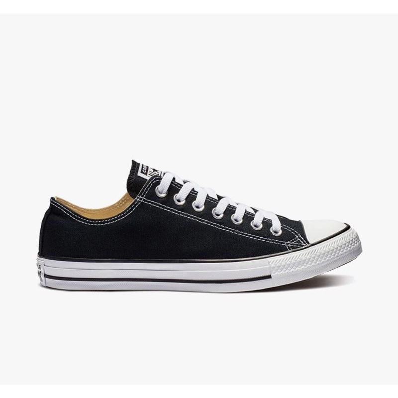 Converse All Star classic low black white ท ็ อป100 %