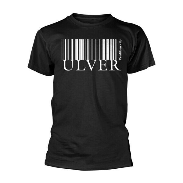 เสื้อยืดสีดํา Ulver Perdition City - ใหม่