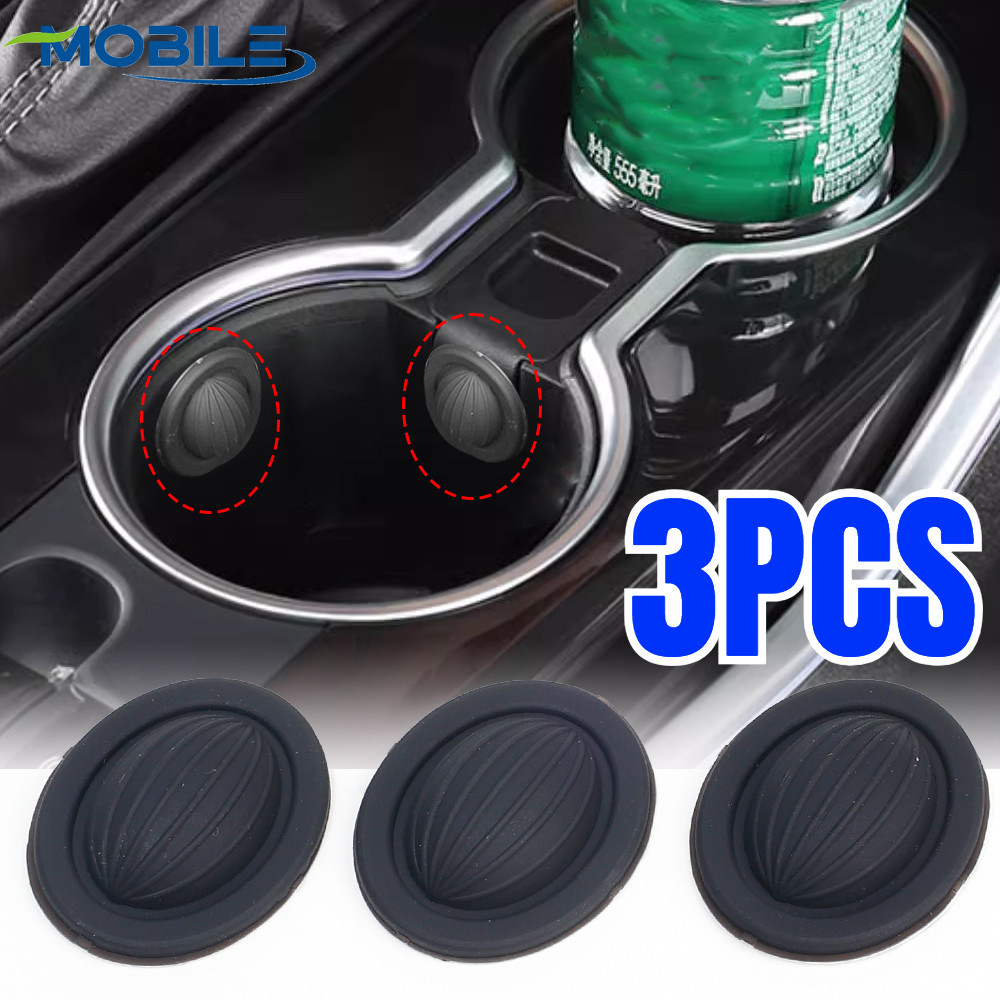 [ แนะนํา ] Car Water Cup Limiter - ความเสถียรสูง, กาวแข็งแรง -จุกดูดซับแรงกระแทก - ที่ใส่ขวดใส่ - ซิลิโคนอ่อนโคลง - อุปกรณ์ตกแต่งภายในอัตโนมัติ