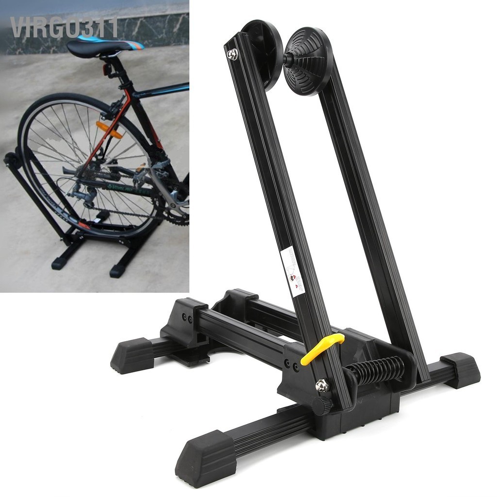 Virgo311 ขาตั้งจักรยานน้ำหนักเบาพับได้ไม่เป็นสนิมที่วางแร็คยางสำหรับจักรยานเสือภูเขาจักรยานเสือภูเขา