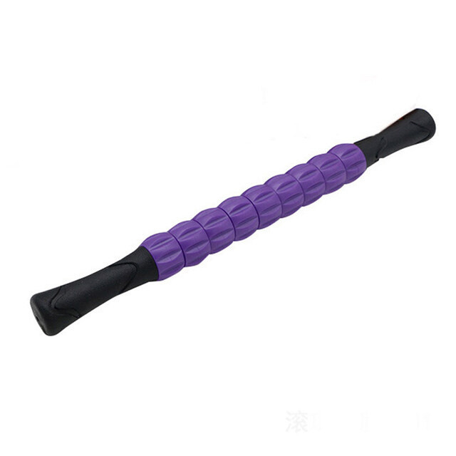 1532-1Newly Body Massage Sticks Muscle Roller Tool Trigger Portable for Fitness Yoga Leg Arm SIx Round