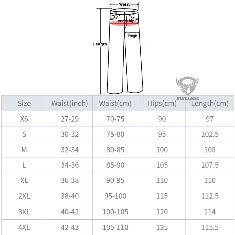 Owllade กางเกงคาร์โก้ยุทธวิธีสีดําสําหรับผู้ชายสีน้ําเงิน IX7 A01 2T