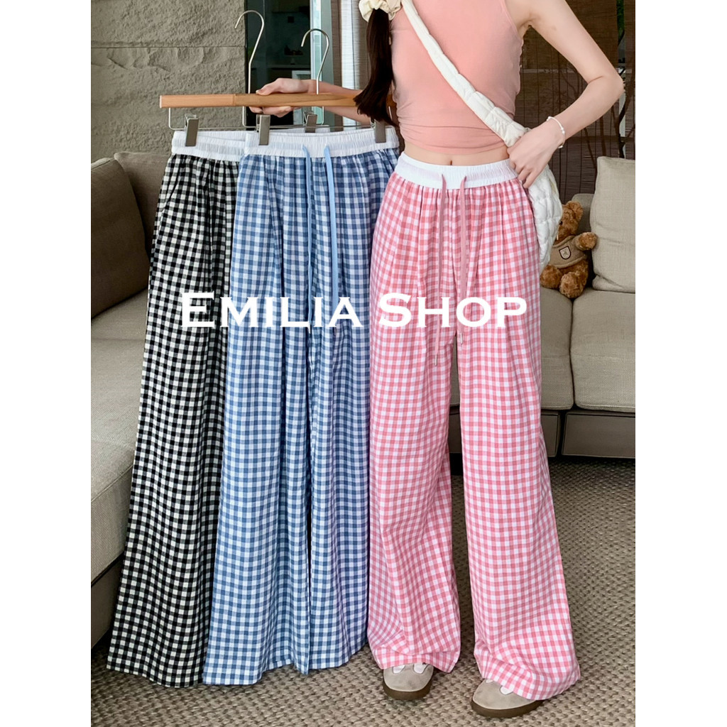 EMILIA SHOP กางเกงขายาว กางเกงคาร์โก้ผู้หญิง คาร์โก้ กางเกง casual ทนทาน มีชีวิตชีวา fashionable WFK