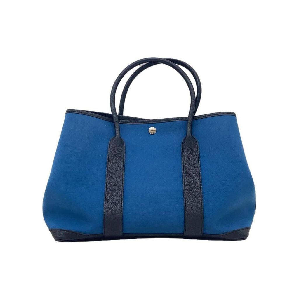 HERMES Tote Bag Blue Direct from Japan Secondhand