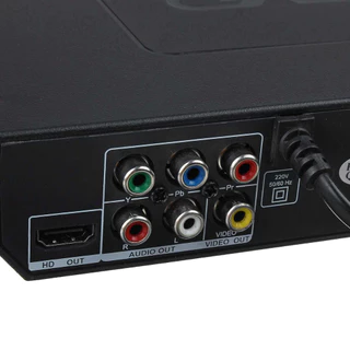 เครื่องเล่นแผ่น DVD/VCD/CD/USB เครื่องเล่น VCR พร้อมสาย AV/HDMI