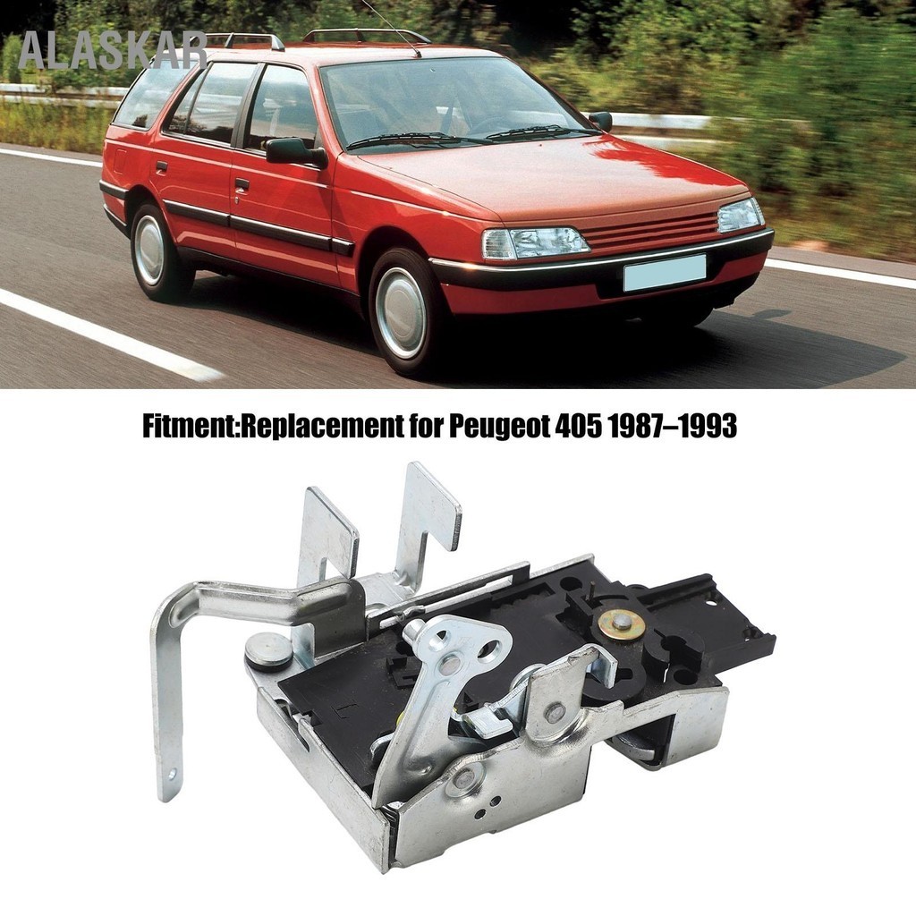 ALASKAR ด้านหน้าประตูล็อค Actuator ด้านซ้ายป้องกัน Anti Theft ประตูล็อค สำหรับ Peugeot 405 1987 ถึง 1993