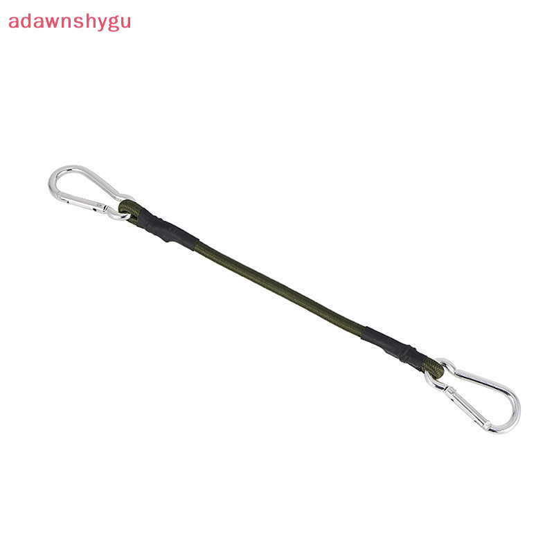 Adagu 1 PC รถกระเป๋าเดินทางแร็คหลังคาสายรัดตะขอ 30/60/90/120 ซม.ยืดยืดหยุ่น Bungee สายไฟตะขอน้ําหนักเบาจักรยานเชือก Tie TH