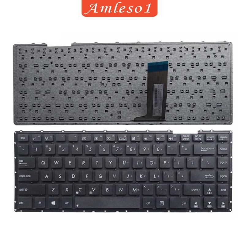 [Amleso1] แป้นพิมพ์เค้าโครงภาษาอังกฤษของสหรัฐอเมริกาเหมาะสําหรับ X403M A456U X453 X454L X454LD A455L