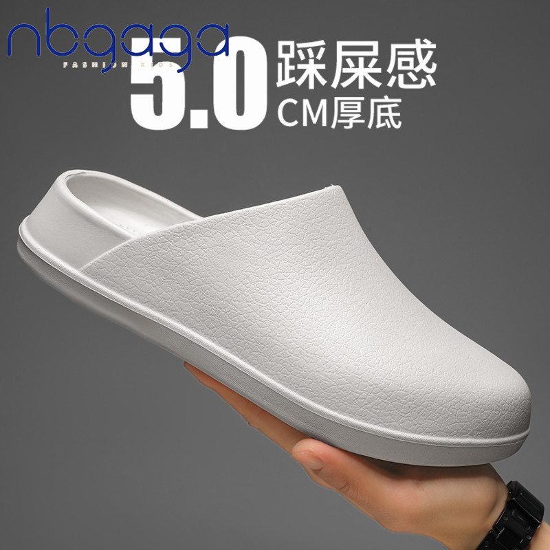 Nbgaga ผู้ชายรองเท้าแตะคู่ Garden Clog ผู้หญิงกันน้ํา Chef รองเท้าสบายรองเท้าแตะสําหรับสัตว์เลี้ยงรองเท้าตกปลากลางแจ้ง