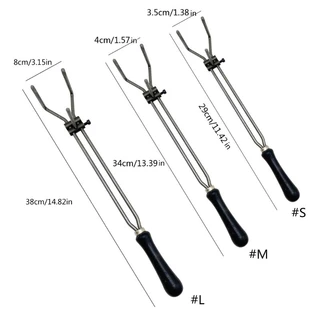 Inf แหนบเบ้าหลอม Crucible Clamp Platinums Bowl Clamp คีมสําหรับหลอมโลหะ