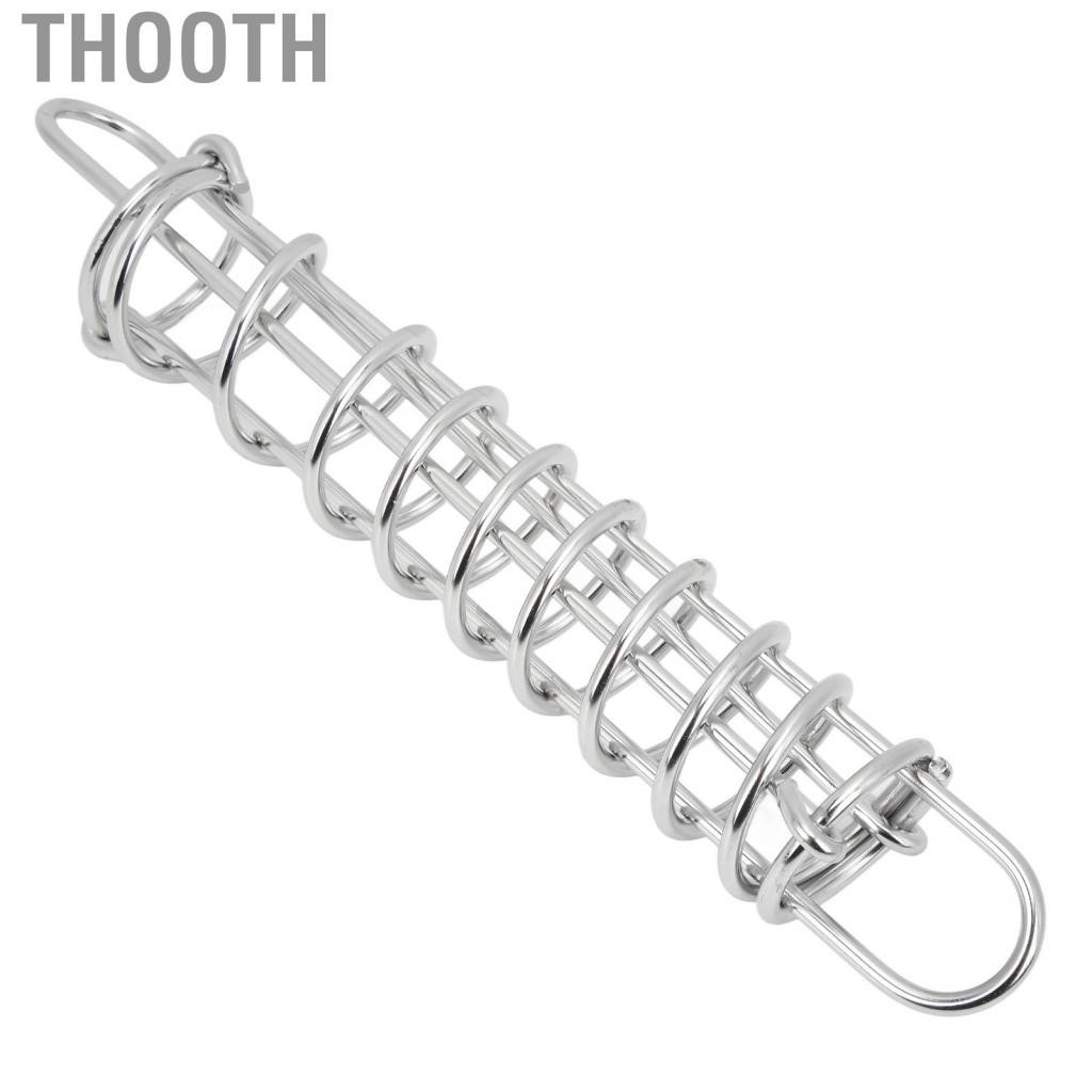 Thooth Mooring Spring Stainless Steel High Strength Marine Anchor Dock Line Damper for Boat Yacht