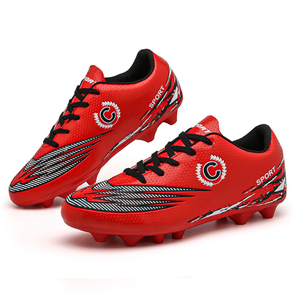 ZOYY 2024 ใหม่ฟุตบอลโลก Macy รองเท้าฟุตบอลเดียวกันผู้ใหญ่เด็กสตั๊ดรองเท้ากีฬาการฝึกอบรมกลางแจ้งขนาด 31-43 - รูปที่ 5