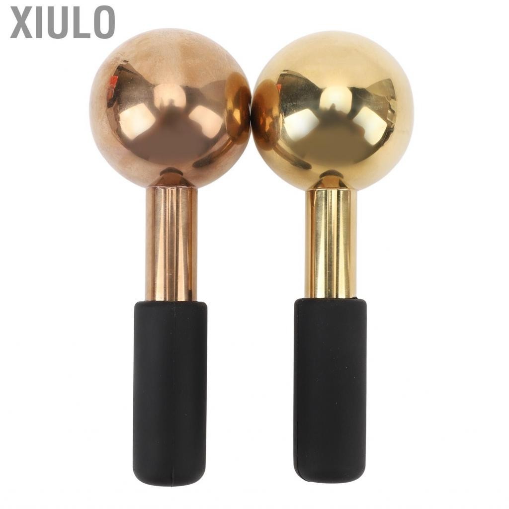 Xiulo Ice Globes  Safe Stainless Steel Facials Cold Roller Cooling for Puffiness